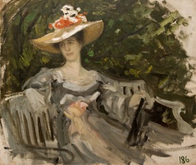 К.А.Коровин. Портрет М.К.Тенишевой