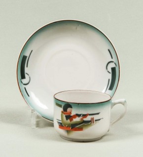 Чашка с блюдцем «Стрелок»