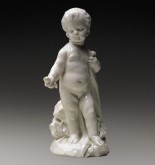 Girl with a Fish. Figure Allegory of Water from the Four Elements series