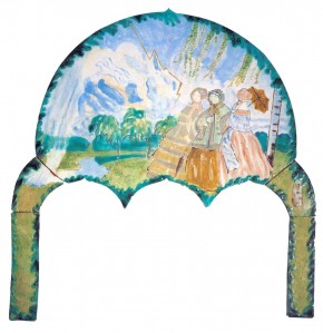 Девушки, застигнутые грозой