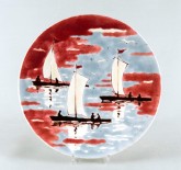 Декоративное блюдо «Кораблики»