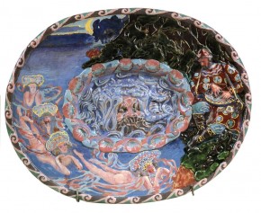 Декоративное блюдо «Садко»