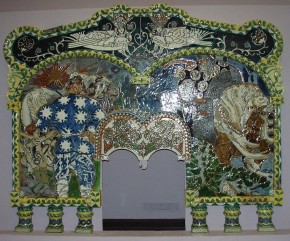 Камин "Вольга и Микула"