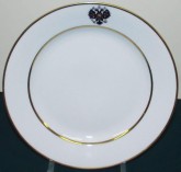 Тарелка из коронационного сервиза «с гербом нового образца». 1888