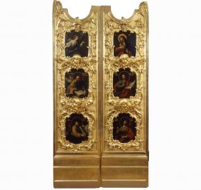 Иконостас церкви великомученицы Екатерины. Фрагменты 
