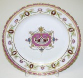 Тарелка мелкая. «Арабесковый» сервиз