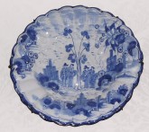 Блюдо с изображением китайцев