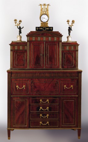 Бюро комбинированное с выдвижным столом