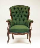 «Вольтеровское» кресло из гарнитура для Уборной великого князя Александра Александровича в Александровском дворце