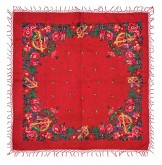 Платок с бахромой