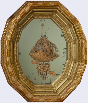 Сетка с рыбой и раком