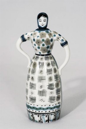 Графин с пробкой для вина «Матрешка». Форма «Баба»