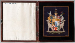 Доска. Герб семьи Толстых