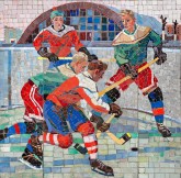 Панно «Хоккеисты»