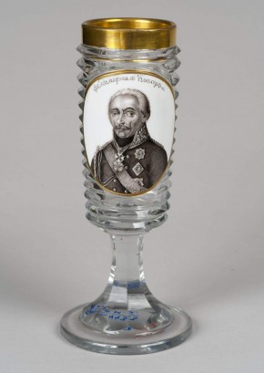Бокал с портретом Г.-Л. Блюхера