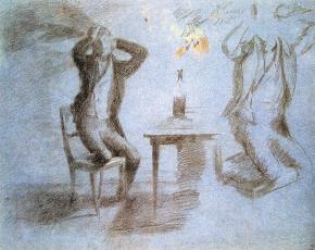 Игрок, сжимающий голову руками