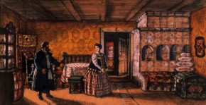 Комната в доме Прокофия Пазухина