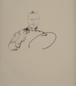 Автопортрет (с палитрой)