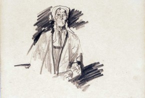 Пожилая крестьянка