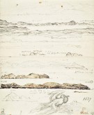 Берега Сандвичевых (Гавайских) островов: Авагу, Атуай, Некер. Два орла в гнезде