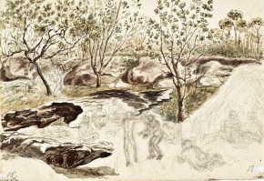 Туземцы, пляшущие в лощине