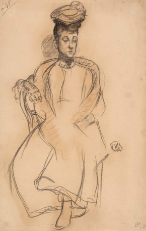 Дама сидящая (Сидящая женщина)