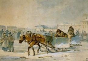 Развозка льда