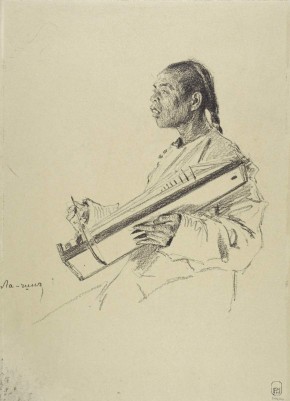 Китайский музыкант Ла-Чин