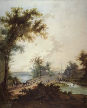 Гатчина. Каменный мост у площади Коннетабля