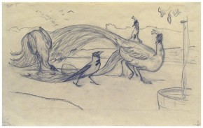 Ворона (Ворона в павлиньих перьях)