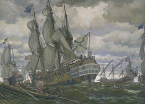 Ships of the time of Peter I