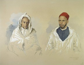 Служащие при посольстве. Два портрета