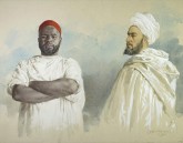 Служащие при посольстве. Два портрета