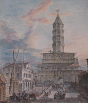 Москва. Сухарева башня