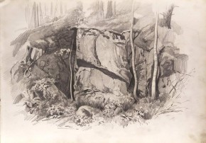 Остров Валаам. В овраге