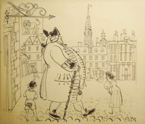 Иллюстрация к роману Ч. Диккенса «Посмертные записки Пиквикского клуба»