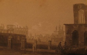 Руины дома Салтыкова в Москве