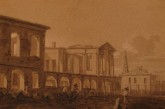 Руины дома Аничковой в Москве