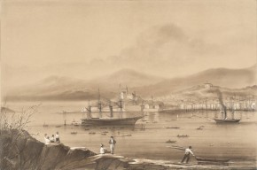 Вид Христиании. Норвегия