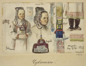 Детали костюма чувашки