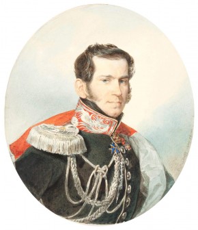 Портрет флигель-адъютанта графа А. Г. Строганова