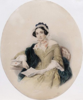 Портрет Е. М. Хитрово