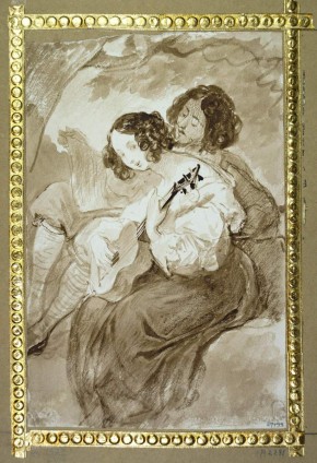 Дуэт в саду