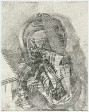 Плед на стуле