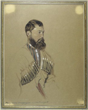 Хорунжий Моздокского полка Старецкий