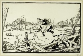 «Евгений стремглав, не помня ничего... бежит»