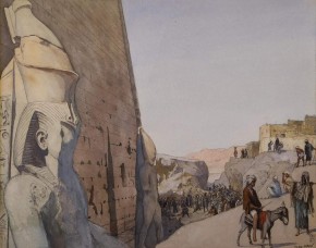 У статуй фараонов