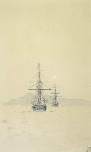 Канонерки «Кореец» и «Бобр» на Ян-тзе-кианге