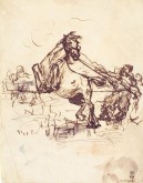 Запорожец «мордуется» с лошадью