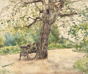 Абрамцево. В аллее парка